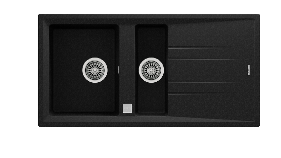 Teka Stone 60 B-Tg Metallic Black Eviye