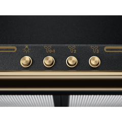 Electrolux EFC226R Siyah Rustik Davlumbaz