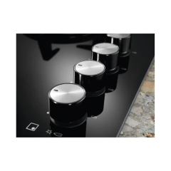 Electrolux KGG64362K Wok Gözlü Siyah Cam Ankastre Ocak