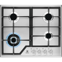 Electrolux EGS6436SX Wok Gözlü Inox Ankastre Ocak