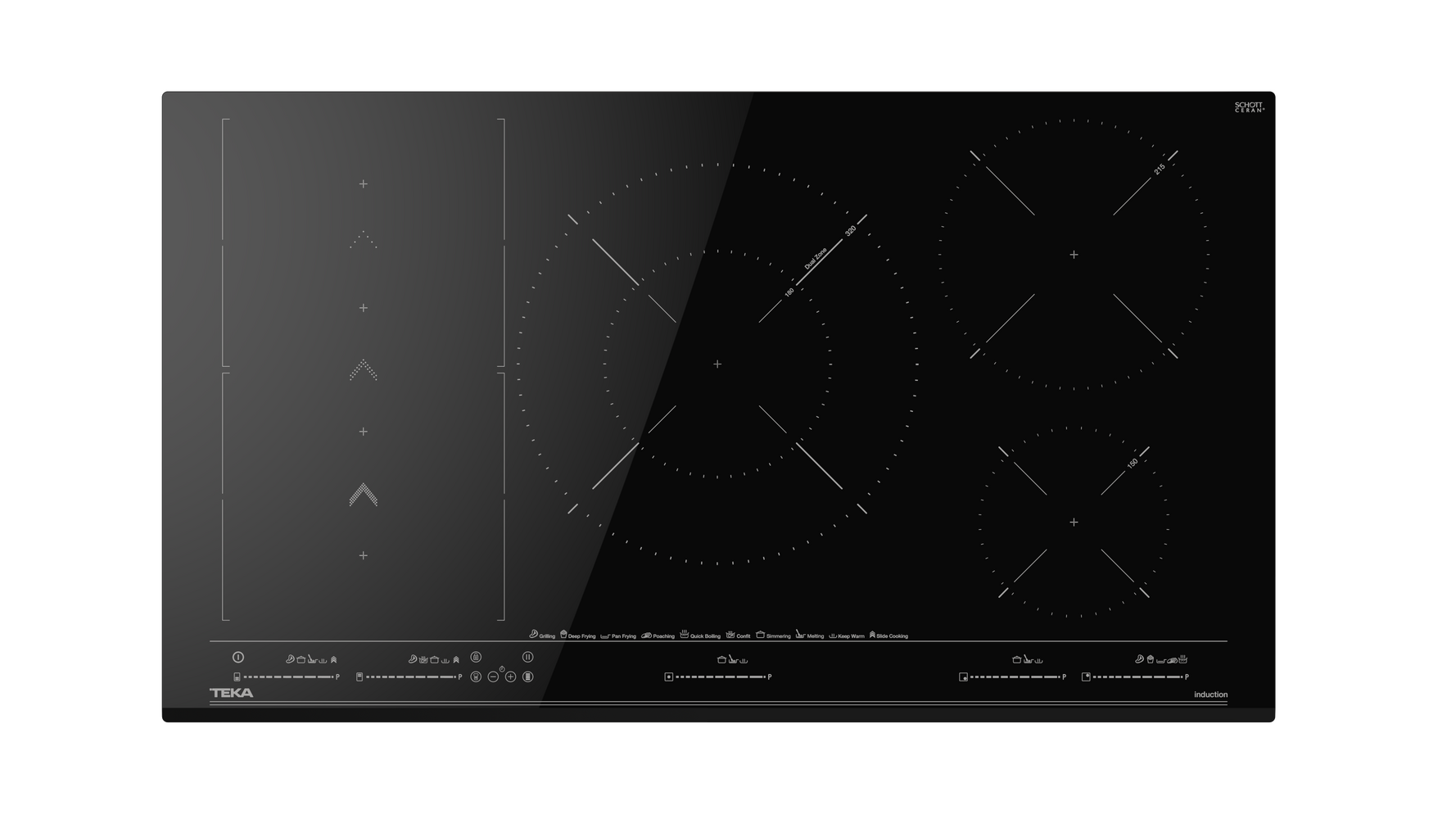 Teka IZS 97630 MST BK İndüksiyonlu Ankastre Ocak