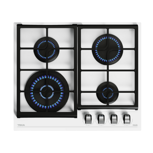 Teka GZC 64320 XBC WH (E4) Beyaz Cam Ankastre Ocak