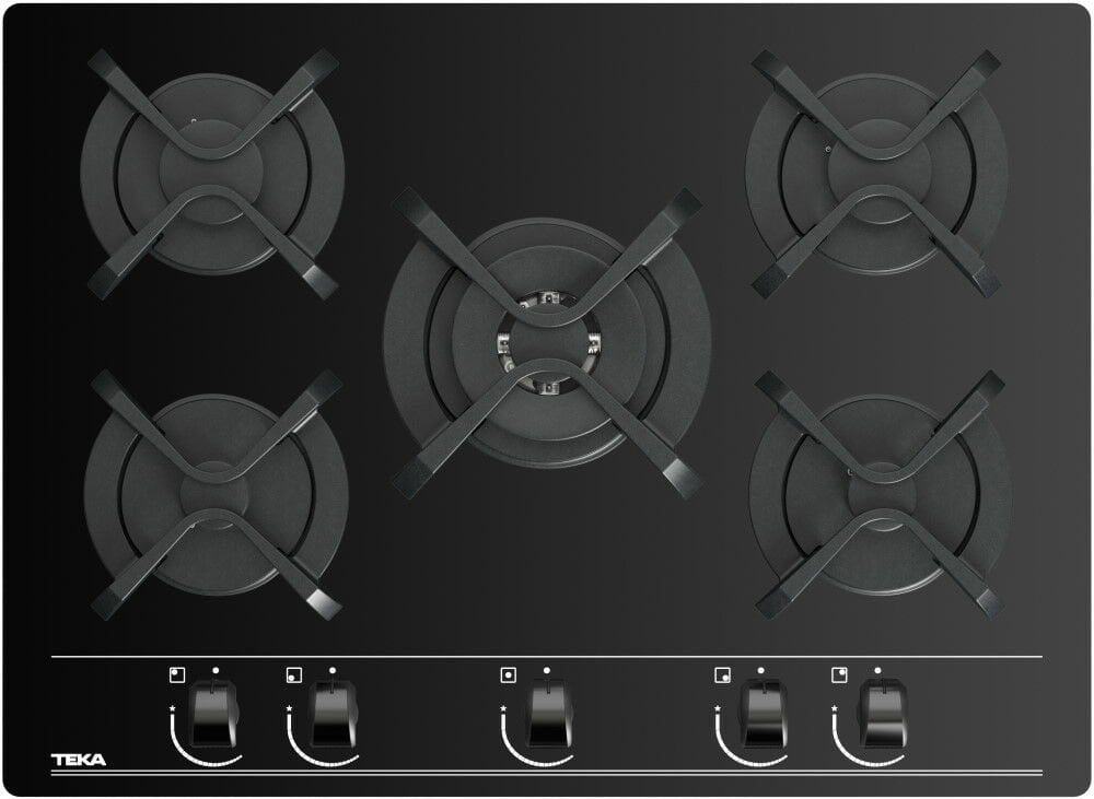 Teka GBC 75030 KBC BK (E4) Siyah Cam Ankastre Ocak