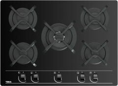 Teka GBC 75030 KBC BK (E4) Siyah Cam Ankastre Ocak