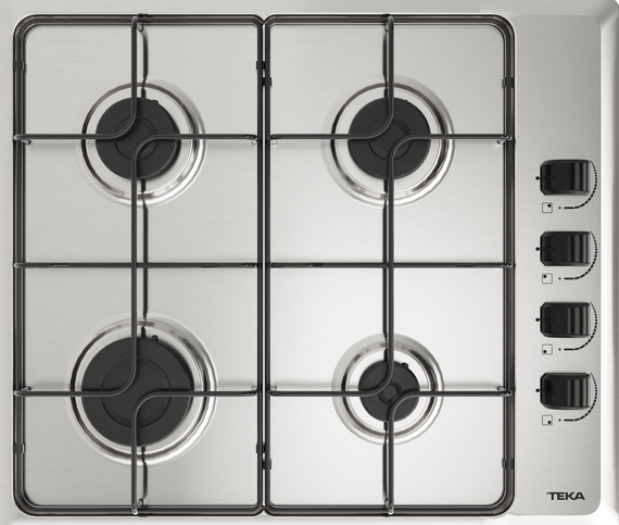 TEKA HLX 640 KB INOX PASLANMAZ ÇELİK GAZLI OCAK