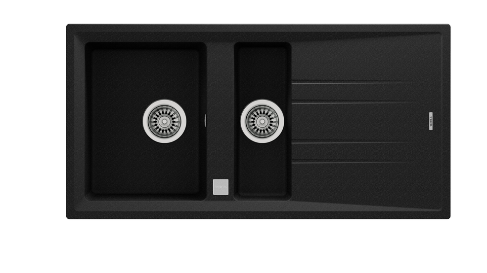 Teka Stone 60 B-Tg Metallic Black Eviye