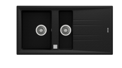 Teka Stone 60 B-Tg Metallic Black Eviye