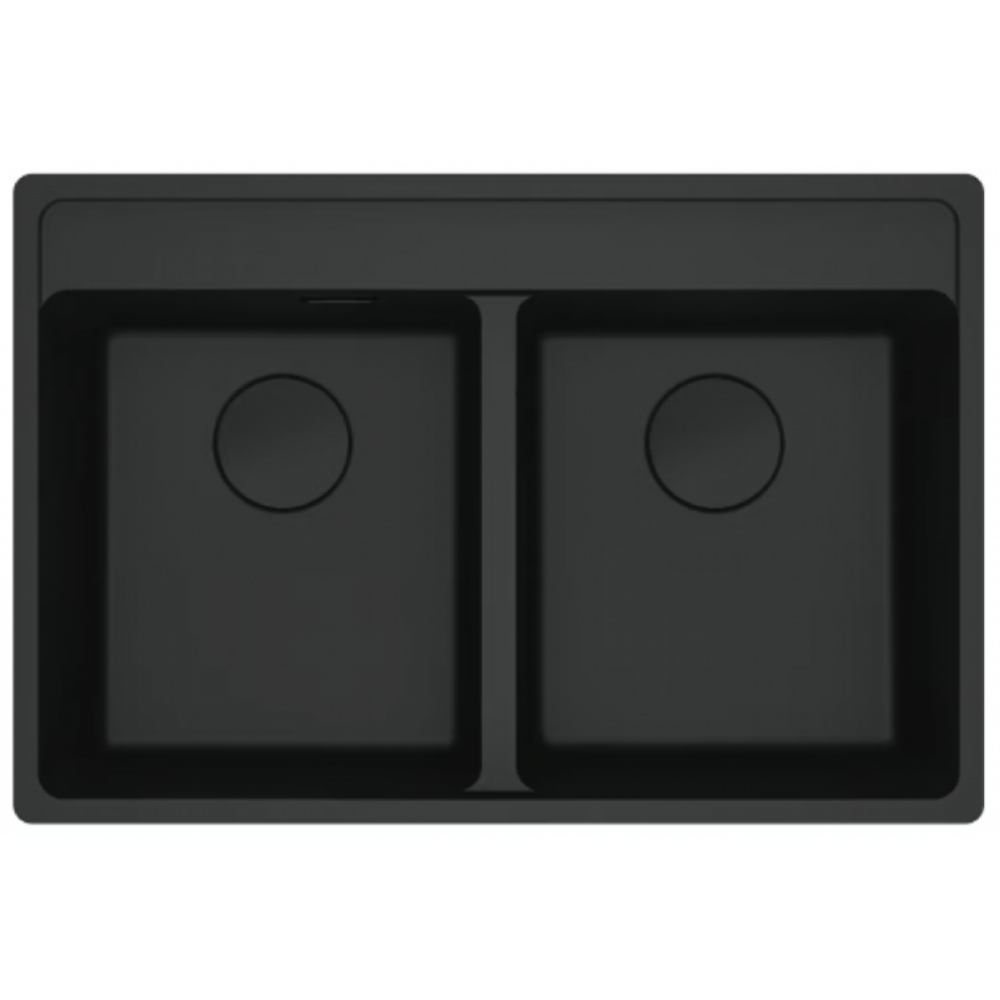 Franke Maris MRG 620-35-35 Matt Black Eviye