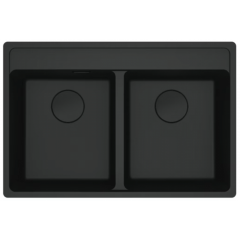 Franke Maris MRG 620-35-35 Matt Black Eviye