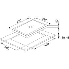 Franke FHNG 302 2G BK C Black Ocak