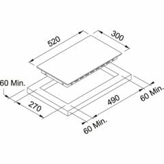Franke FRSM 302 C TD BK Black Seramik Ocak
