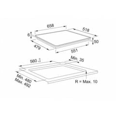 Franke FMA 654 I F BK XS Black İndüksiyonlu Ocak