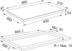 Franke FMY 906 I FP BK Black İndüksiyonlu Ocak