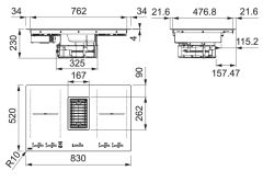 Franke FMY 839 HI Black İndiksiyonlu Davlumbazlı Ocak