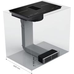 Franke Mythos 2Gether İçin 10 CM Karbon Filtre