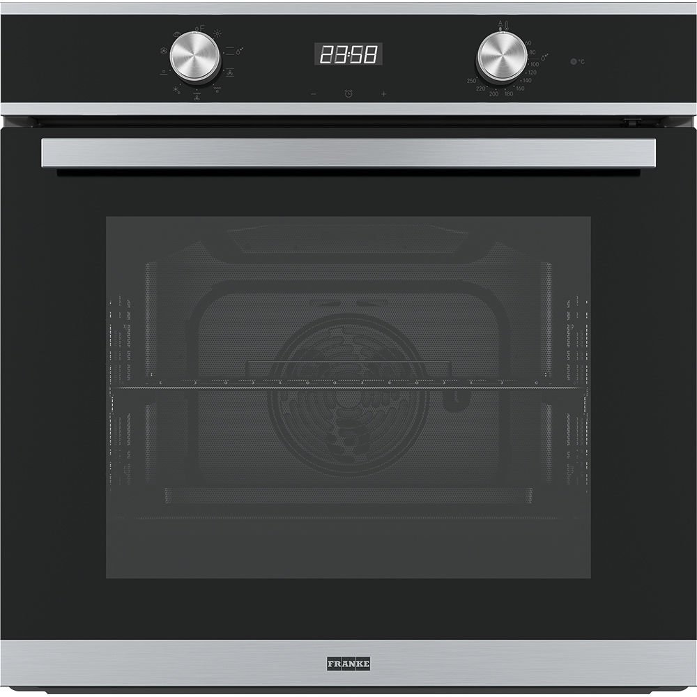 Franke FSM 86 H XS Siyah/İnox Fırın