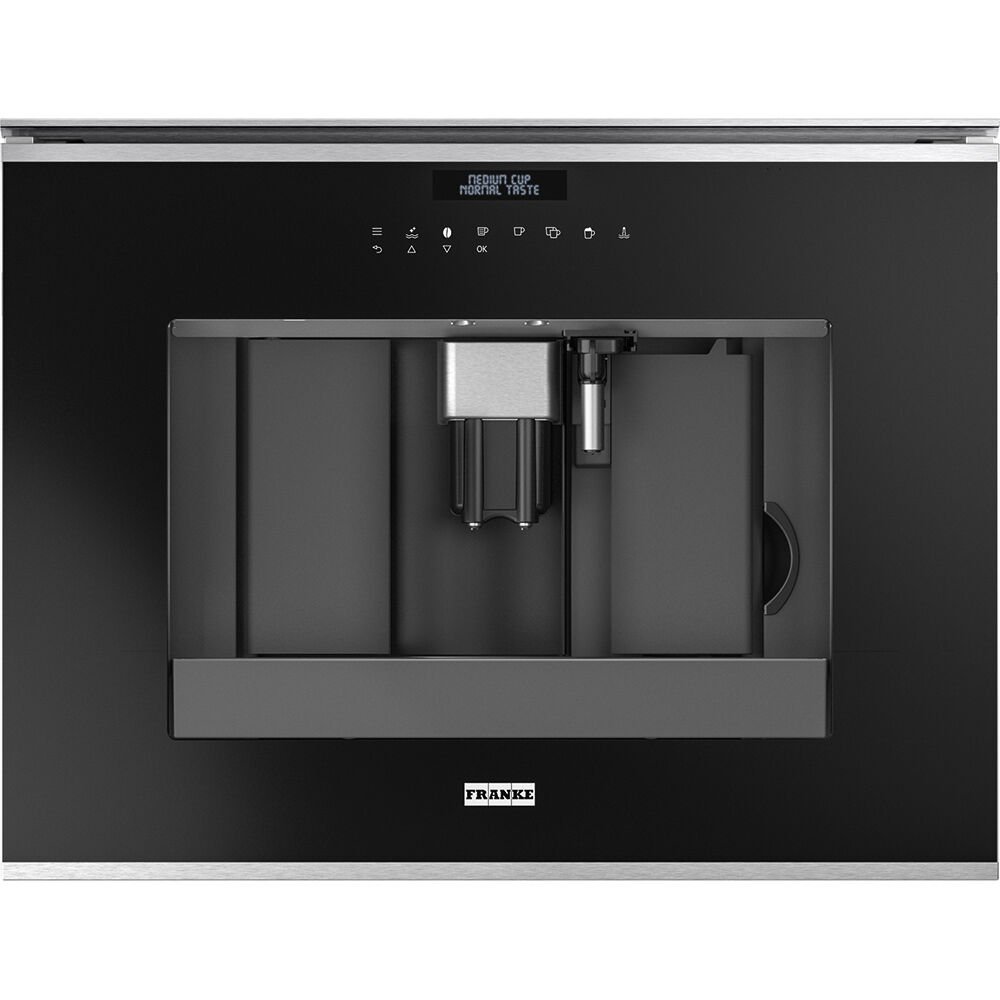 Franke FMY 45 CM XS Siyah/İnox Çerçeve Kahve Makinesi
