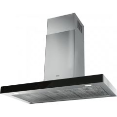 Franke FCR 925 TC BK/XS NG/900 Siyah Cam İnox Davlumbaz