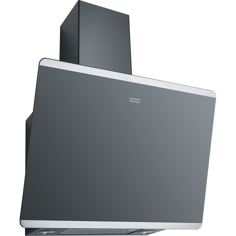 Franke FPJ 615 V BK/SS Siyah Cam İnox Çerçeve Davlumbaz