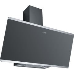 Franke FPJ 915 V BK/SS Siyah Cam İnox Çerçeve Davlumbaz