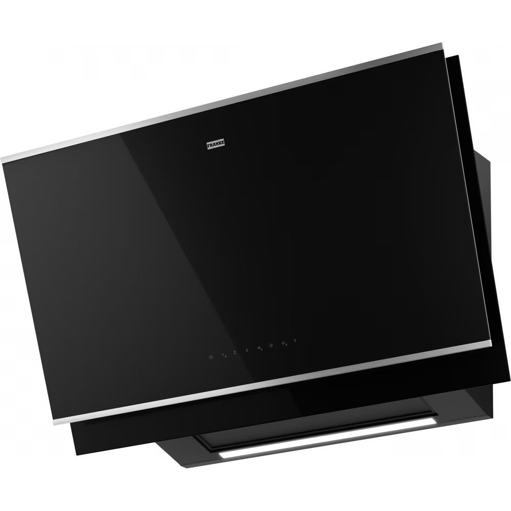 Franke FMY 907 FM BK/XS Siyah Cam/İnox Çerçeve Davlumbaz