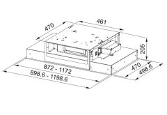 Franke FCMA 90 C WHG A+ Beyaz  Davlumbaz