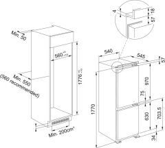 Franke FCB 320 NE E Ankastre Buzdolabı