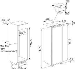 Franke FSDR 330 V NE E Ankastre Buzdolabı