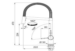 Franke Active Duşlamalı Armatür