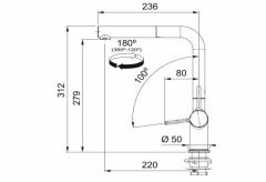Franke Active Spiralli Beyaz Armatür