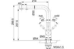 Franke Atlas Clear İnox Armatür