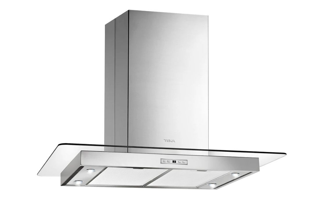 Teka DG3 985 Paslanmaz Çelik/Cam Ada Davlumbaz