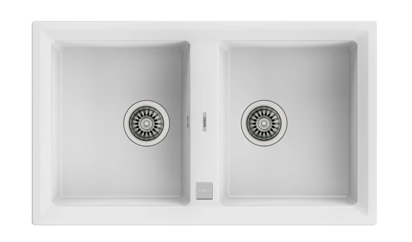 Teka STONE 90 B-TG Beyaz Eviye