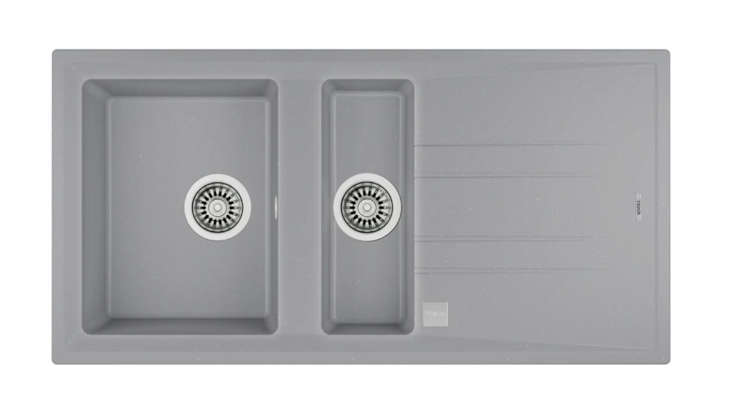 Teka STONE 60 B-TG Metalik Gri Eviye