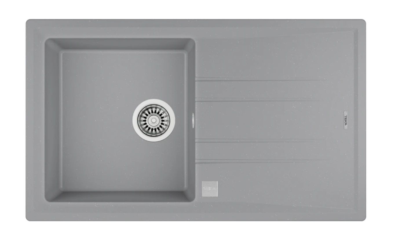 Teka STONE 50 B-TG Metalik Gri Eviye