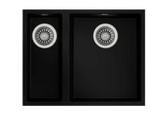 Teka SQUARE 560 TG Siyah Eviye