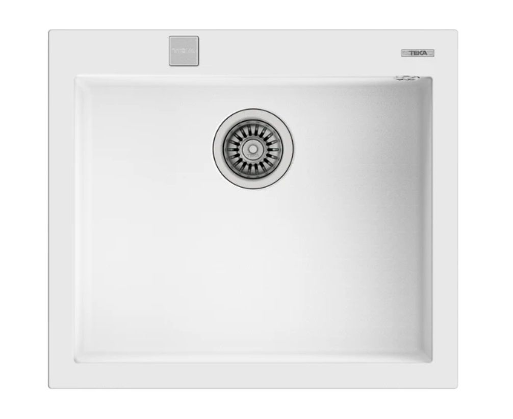 Teka FORSQUARE 50.40 TG Arctic Beyaz Eviye