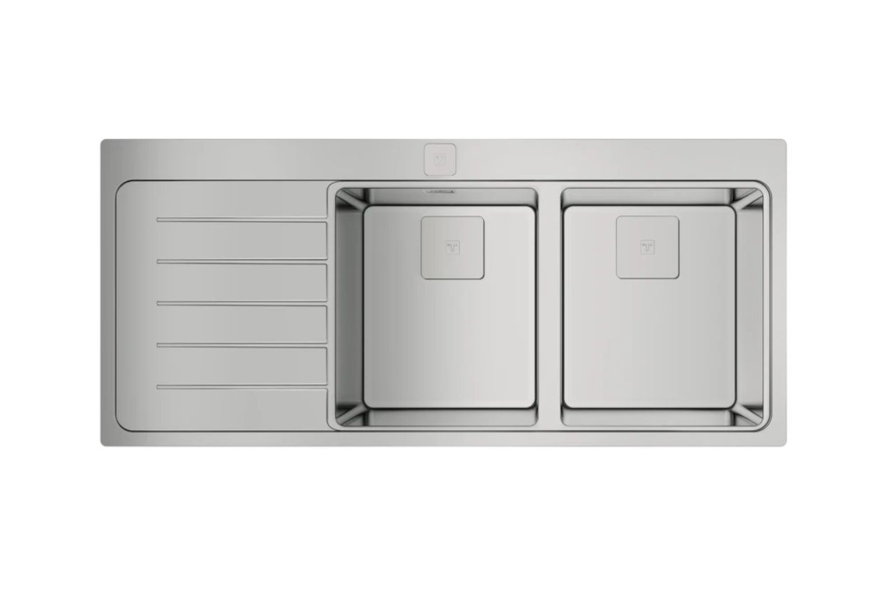 Teka ZENIT RS15 2B 1D Sol Damlalıklı Çelik Eviye