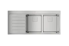 Teka ZENIT RS15 2B 1D Sol Damlalıklı Çelik Eviye