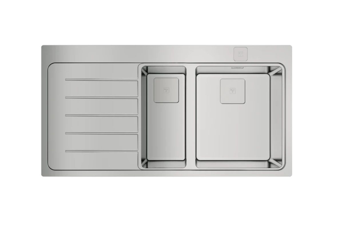 Teka ZENIT RS15 1½B 1D Sol Damlalıklı Çelik Eviye