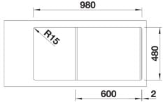 BLANCO LEGRA 6 S ANTRASİT EVİYE