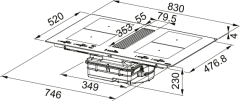 FRANKE FMY 8391 R H  DAVLUMBAZLI İNDÜKSİYONLU OCAK