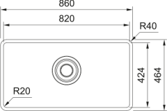 Franke Maris Quiet MQX 110-82 Çelik Eviye