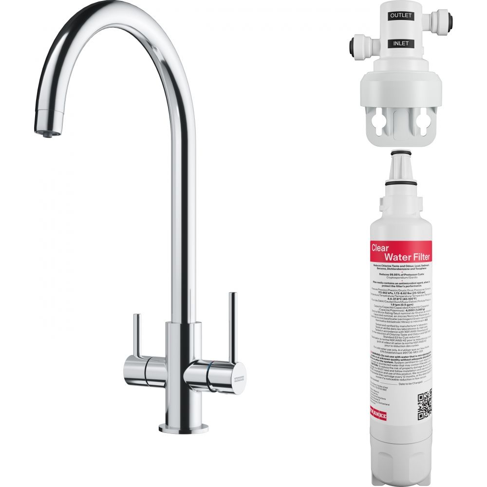 Franke Lina Clear Water Krom Arıtmalı Batarya