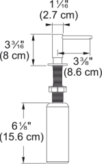 Franke Copper Sıvı Sabunluk