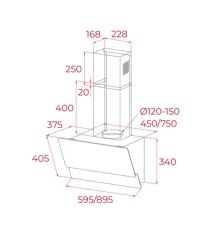 TEKA ATV 60 PRO ST GRİ DAVLUMBAZ