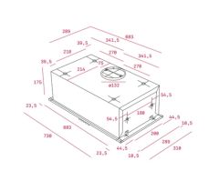 TEKA GFH 73 GÖMÜLEBİLİR ASPİRATÖR