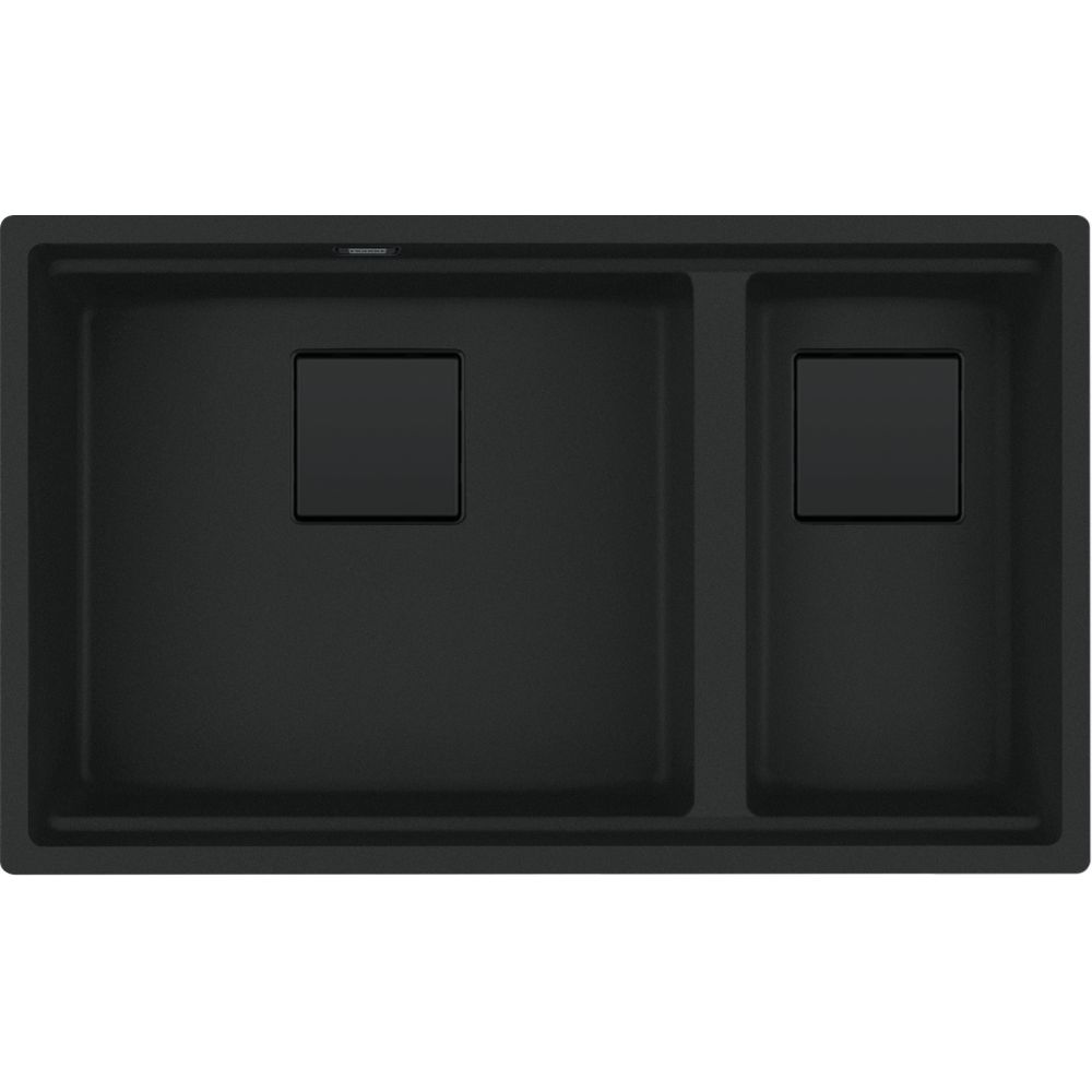 FRANKE KUBUS 2 KNG 160-46-21  MAT SİYAH EVİYE