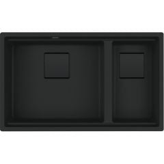 FRANKE KUBUS 2 KNG 160-46-21  MAT SİYAH EVİYE