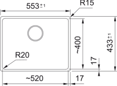 FRANKE MARİS MRG 110-52 SLATE GRİ EVİYE